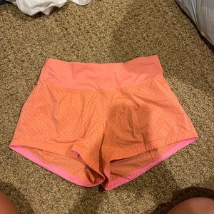 orange dri-fit shorts